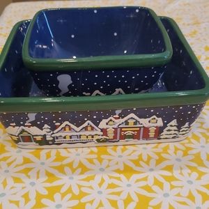 Temptations Christmas dishes